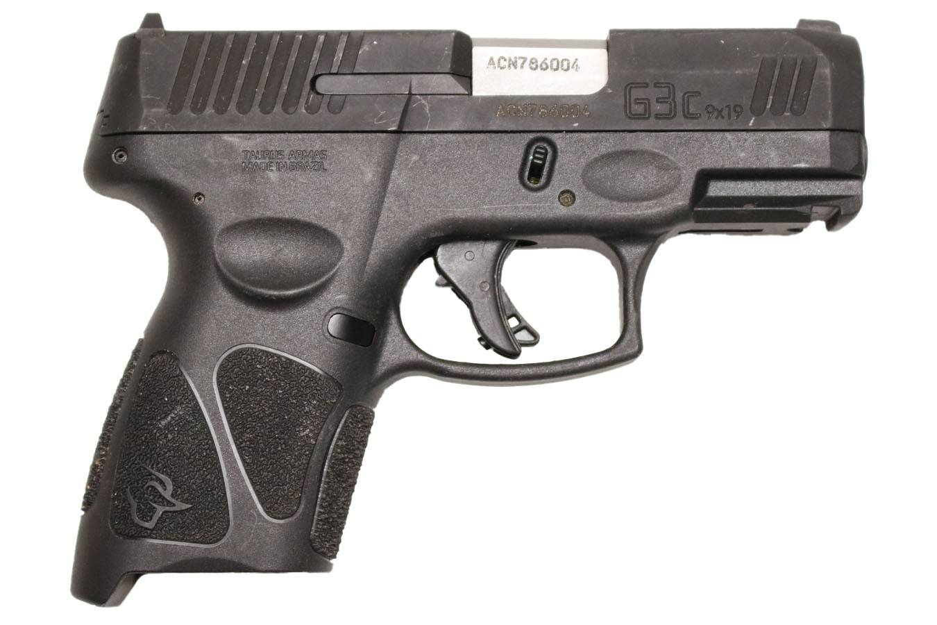TAURUS G3C 9mm Used Police Trade-in Pistol (Magazine Not Included)